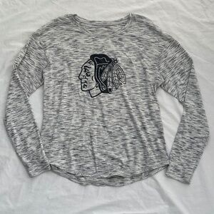 LuLuLemon Lost In Pace Long Sleeve Blackhawks